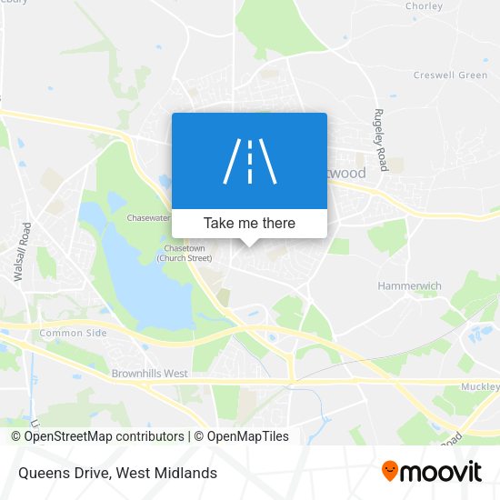 Queens Drive map