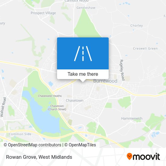 Rowan Grove map