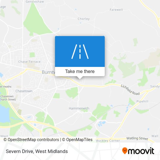 Severn Drive map