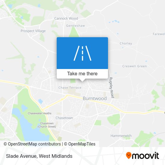 Slade Avenue map