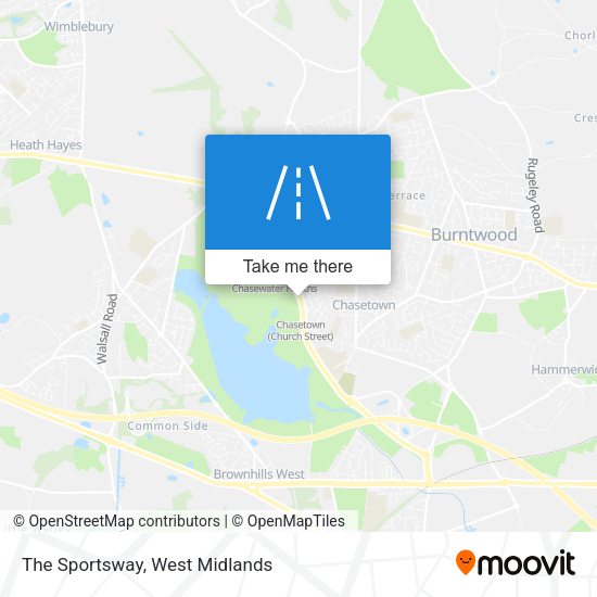 The Sportsway map