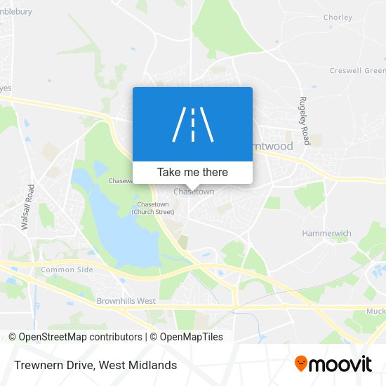 Trewnern Drive map