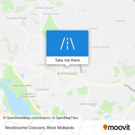 Westbourne Crescent map