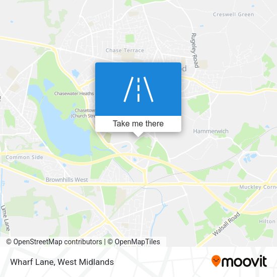 Wharf Lane map
