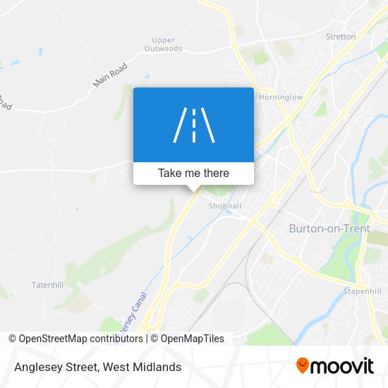 Anglesey Street map
