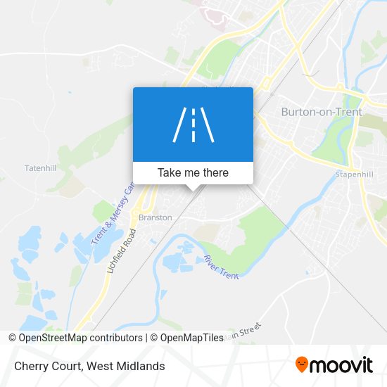 Cherry Court map
