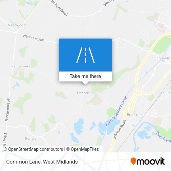 Common Lane map
