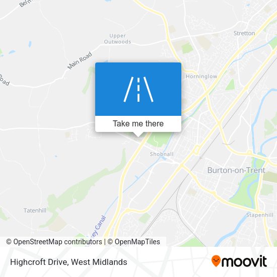 Highcroft Drive map