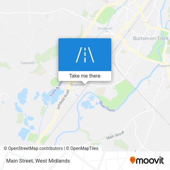 Main Street map