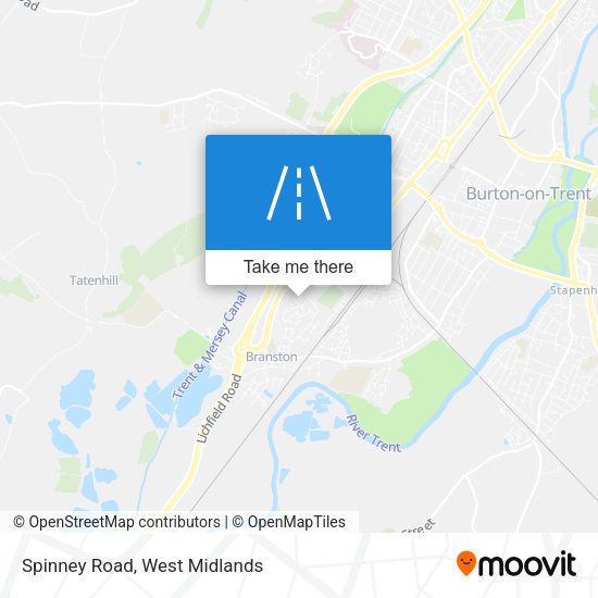 Spinney Road map
