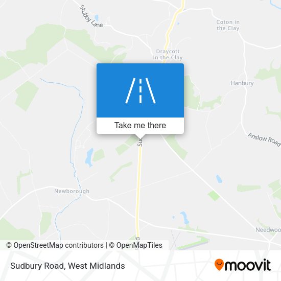 Sudbury Road map