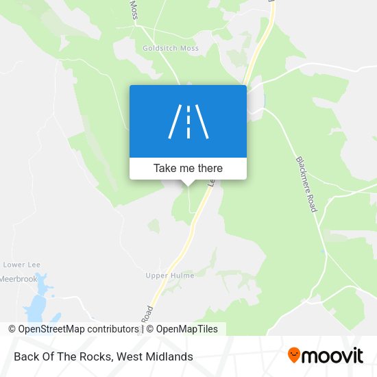 Back Of The Rocks map