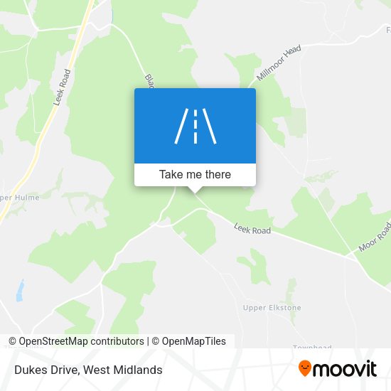Dukes Drive map