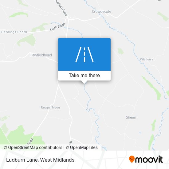 Ludburn Lane map