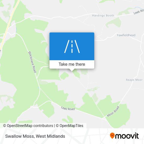 Swallow Moss map