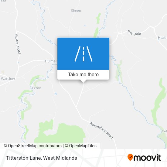 Titterston Lane map
