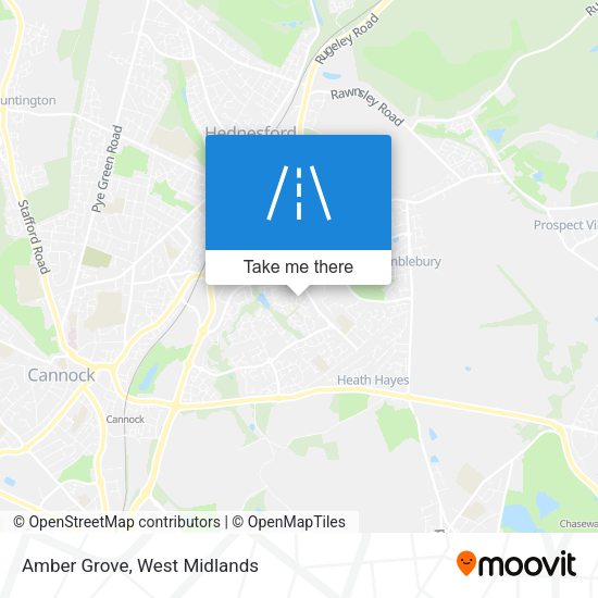 Amber Grove map