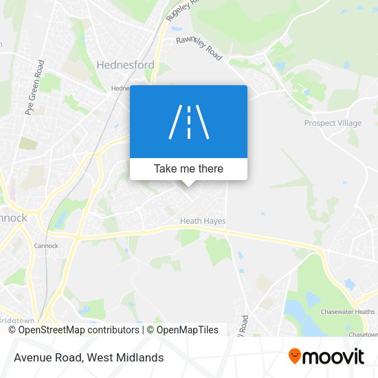 Avenue Road map