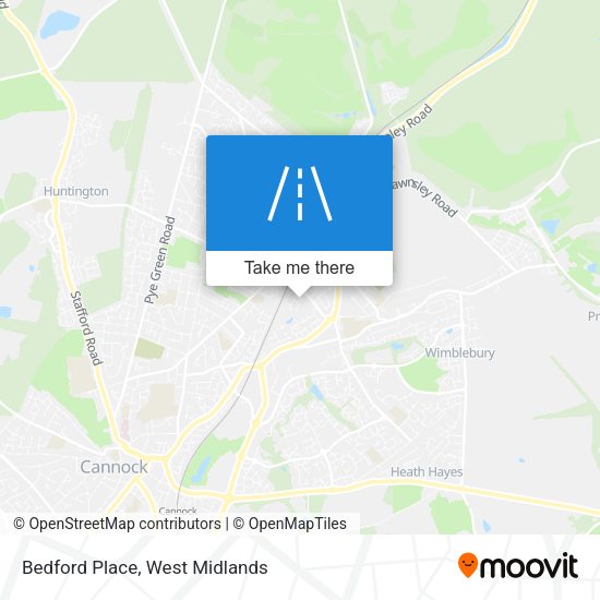 Bedford Place map