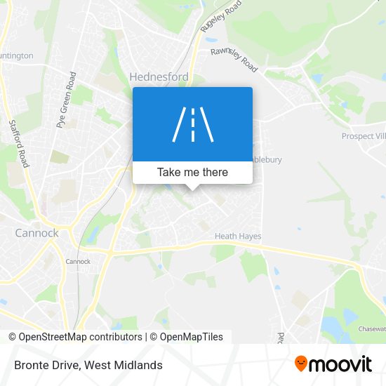 Bronte Drive map