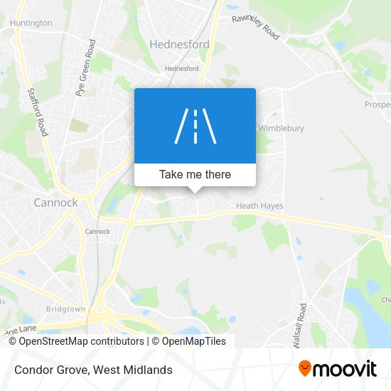 Condor Grove map