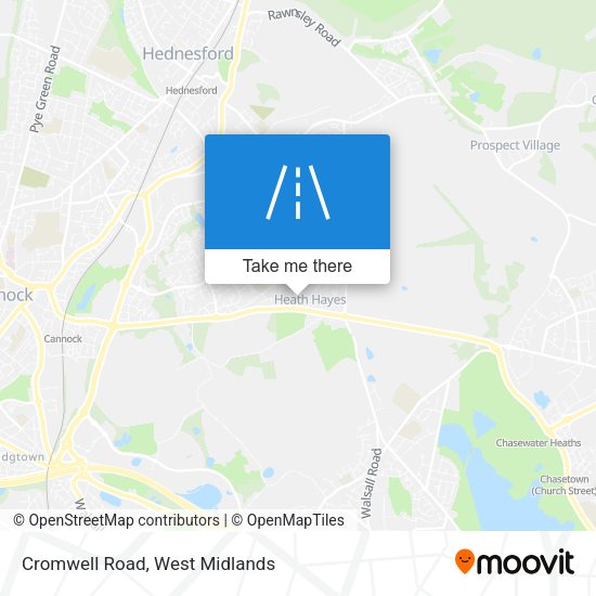 Cromwell Road map