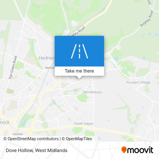 Dove Hollow map