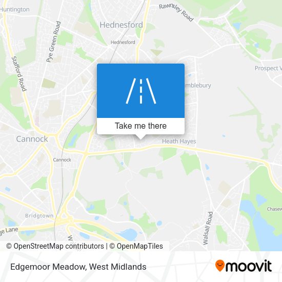 Edgemoor Meadow map