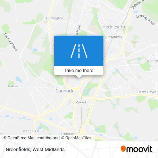 Greenfields map