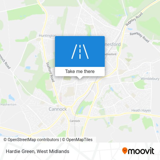 Hardie Green map