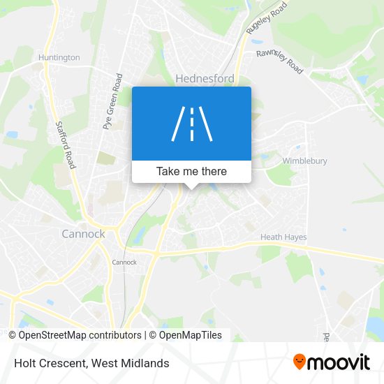 Holt Crescent map