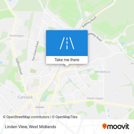 Linden View map
