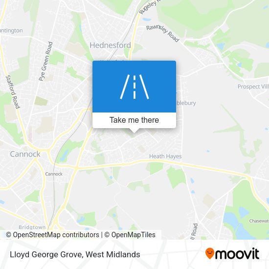 Lloyd George Grove map