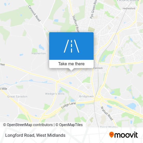 Longford Road map