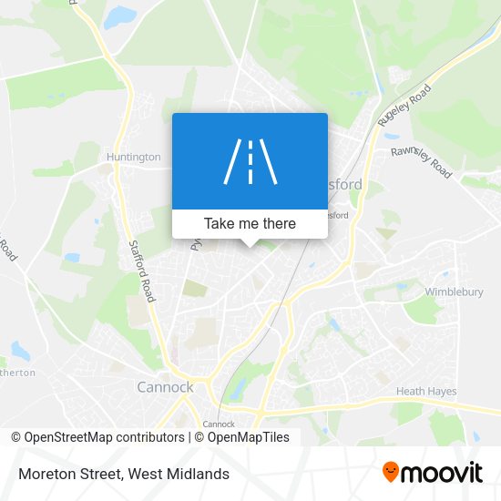 Moreton Street map