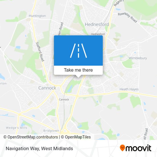 Navigation Way map