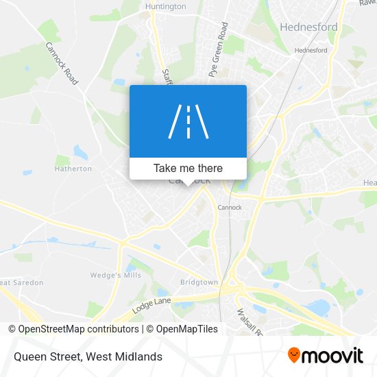 Queen Street map