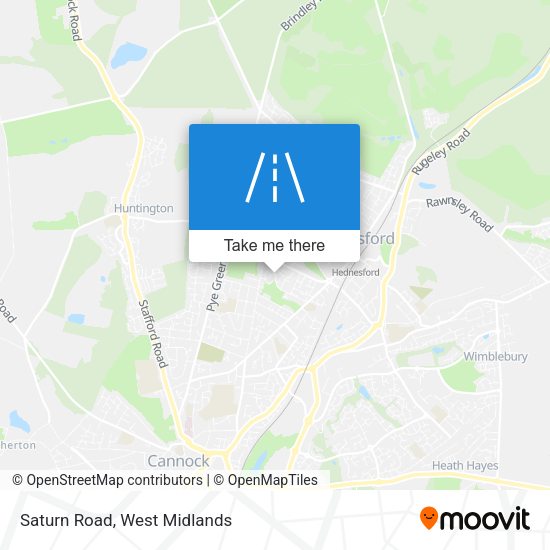 Saturn Road map