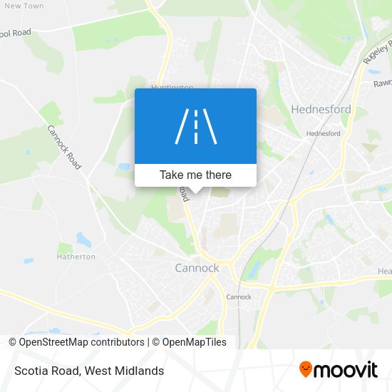 Scotia Road map