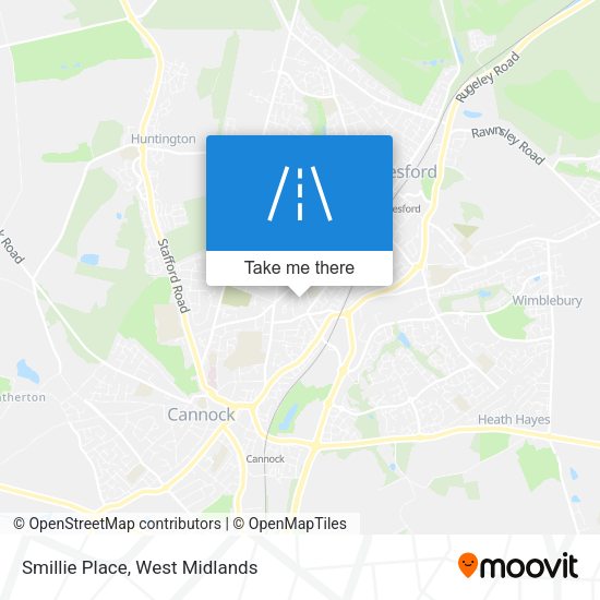 Smillie Place map
