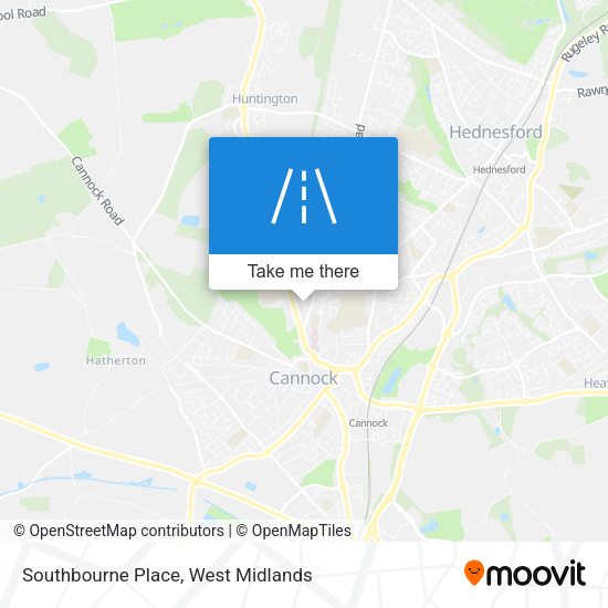 Southbourne Place map