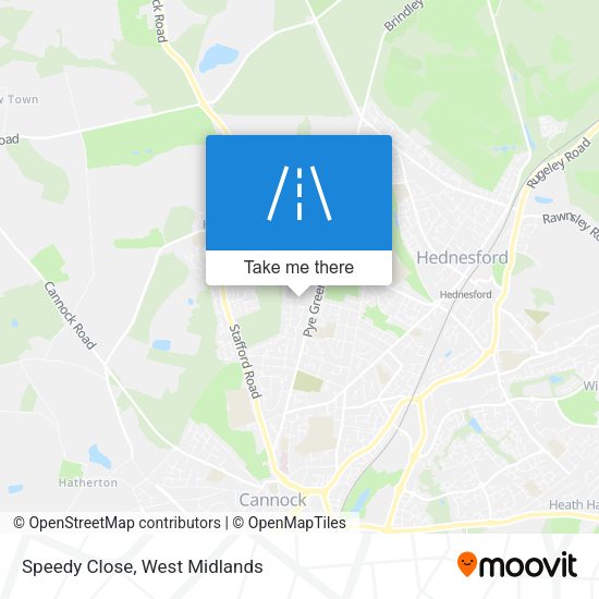 Speedy Close map
