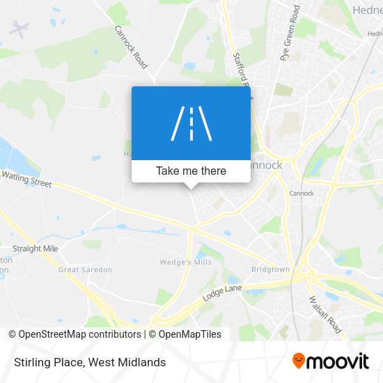 Stirling Place map