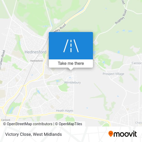 Victory Close map