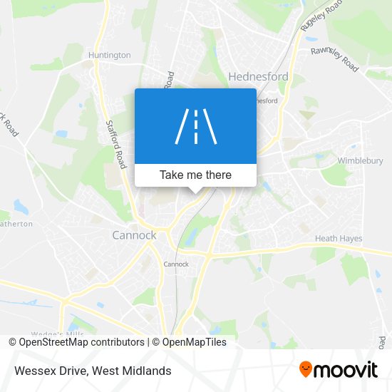 Wessex Drive map