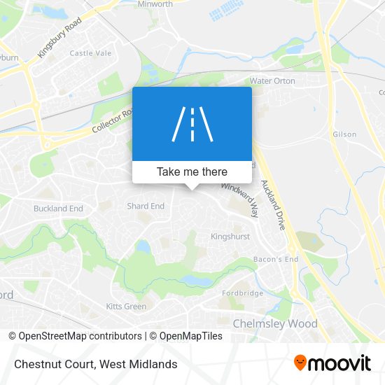 Chestnut Court map