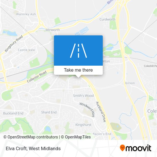 Elva Croft map