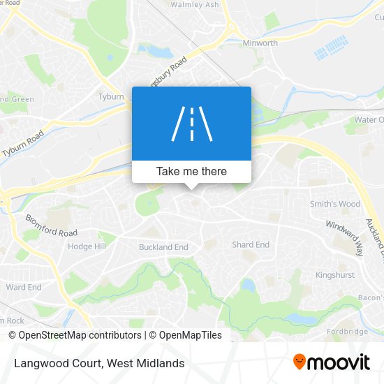 Langwood Court map