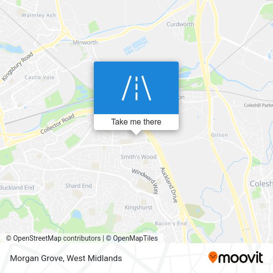Morgan Grove map