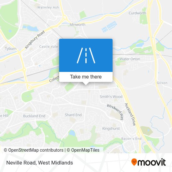 Neville Road map